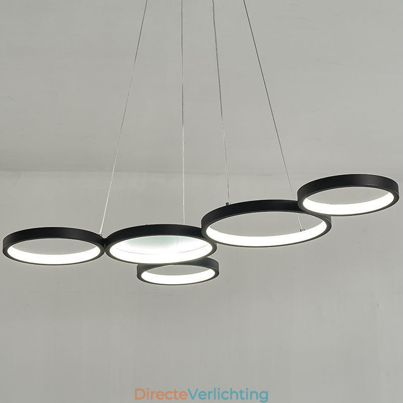 Stijlvolle hanglamp aluminium kunst plafondlamp