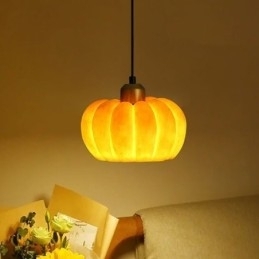 Enkelvoudige Pompoen Hanglamp Japanse Retro Plafondlamp
