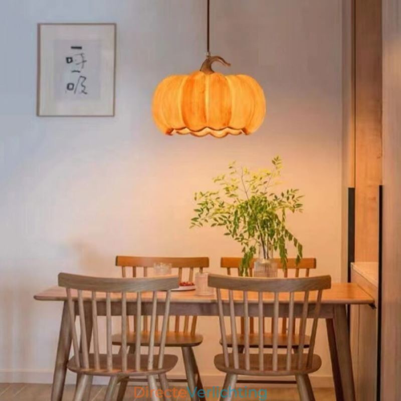 Creatieve Pompoen Hanglamp Japanse Retro Plafondlamp Plafondlamp