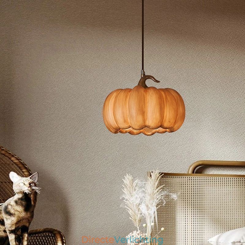 Creatieve Pompoen Hanglamp Japanse Retro Plafondlamp Plafondlamp