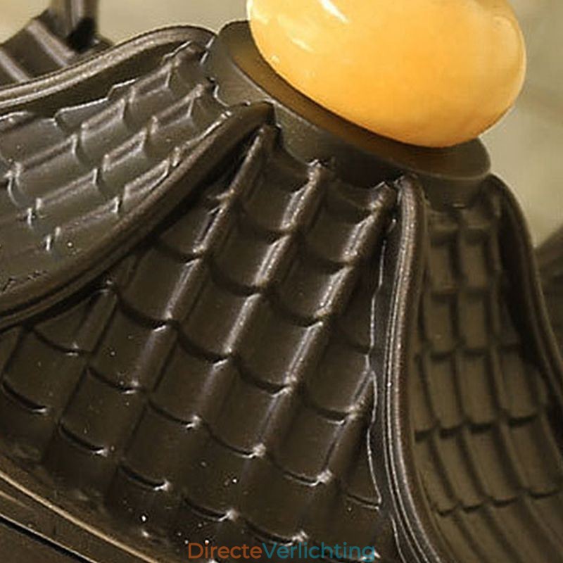 Chinese Buitenlamp Waterdichte Zeshoekige Prieel Hanglamp