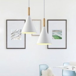 Nordic Macaron Hanglamp Enkele Kop Hanglamp
