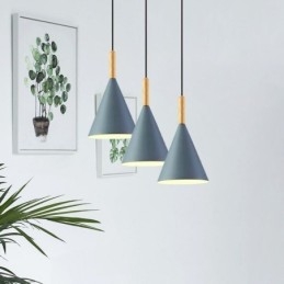 Nordic Macaron Hanglamp Enkele Kop Hanglamp