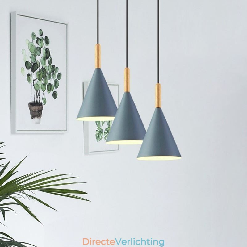 Nordic Macaron Hanglamp Enkele Kop Hanglamp