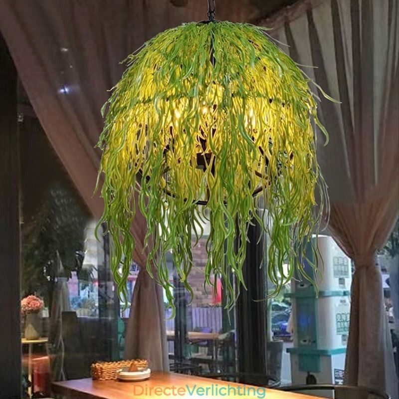 Moderne Plantenlamp Decoratieve Industriële Stijl Kroonluchter Winkel Muziek
