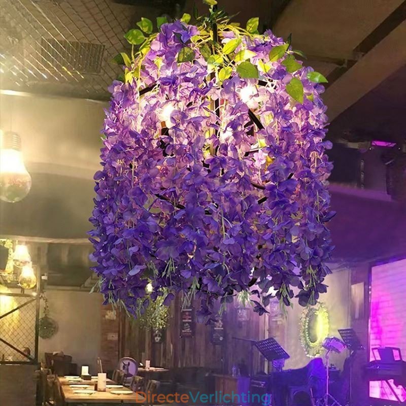 Moderne Plantenlamp Decoratieve Industriële Stijl Kroonluchter Winkel Muziek