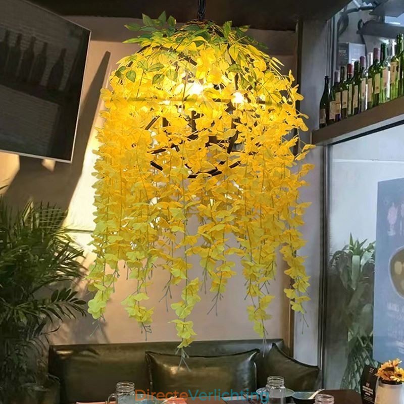 Moderne Plantenlamp Decoratieve Industriële Stijl Kroonluchter Winkel Muziek