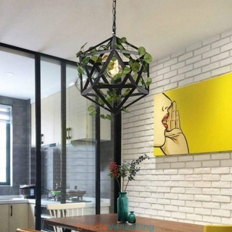 Industriële vintage hanglamp ijzeren vogelkooi hanglamp Industriële vintage hanglamp ijzeren vogelkooi hanglamp