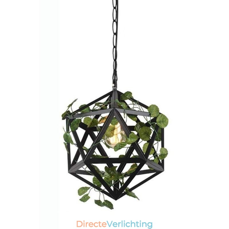 Industriële vintage hanglamp ijzeren vogelkooi hanglamp