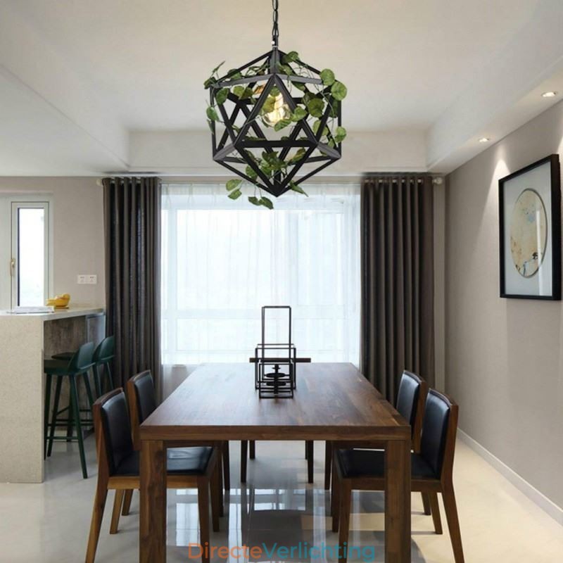 Industriële vintage hanglamp ijzeren vogelkooi hanglamp