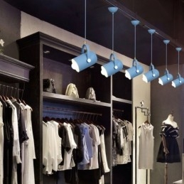 Nordic kleurrijke hanglamp Macaron enkele kop hanglamp