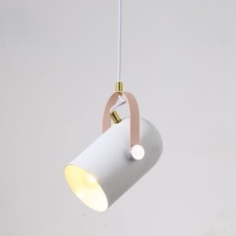 Nordic kleurrijke hanglamp Macaron enkele kop hanglamp