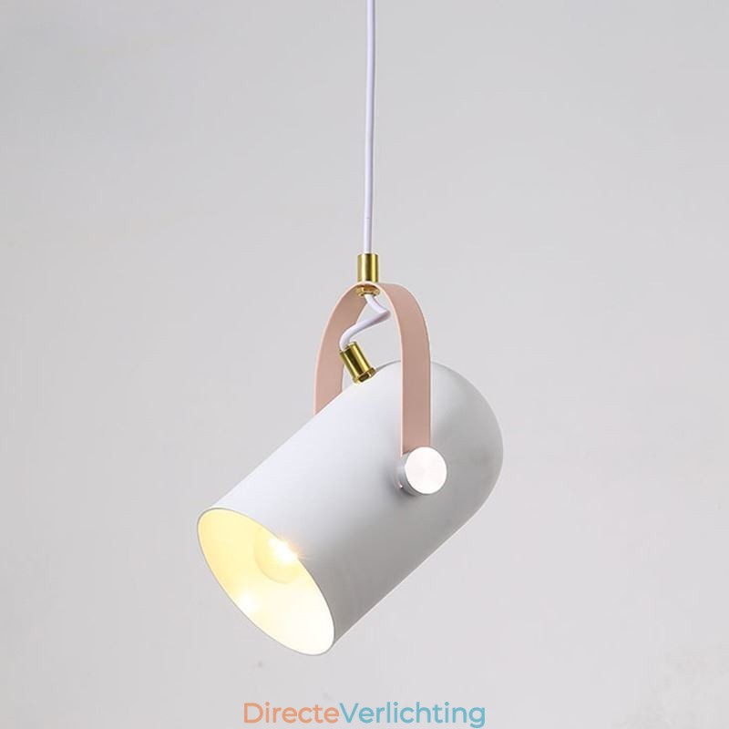 Nordic kleurrijke hanglamp Macaron enkele kop hanglamp