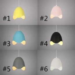 Creatieve Macaron hanglamp enkele kop hanglamp