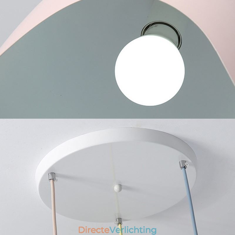 Creatieve Macaron hanglamp enkele kop hanglamp