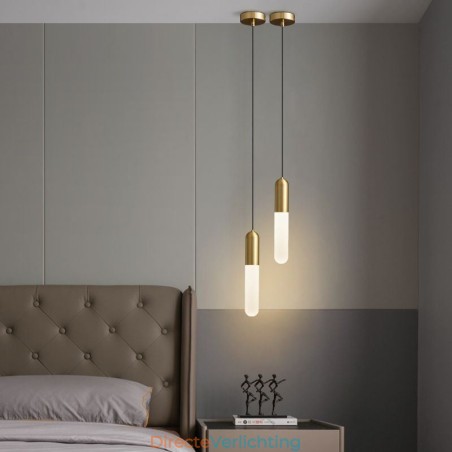 Moderne matte hanglamp geborstelde hanglamp Moderne matte hanglamp geborstelde hanglamp
