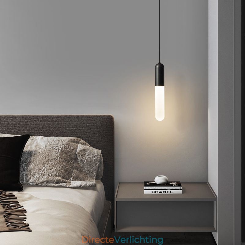 Moderne matte hanglamp geborstelde hanglamp