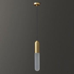Moderne matte hanglamp geborstelde hanglamp