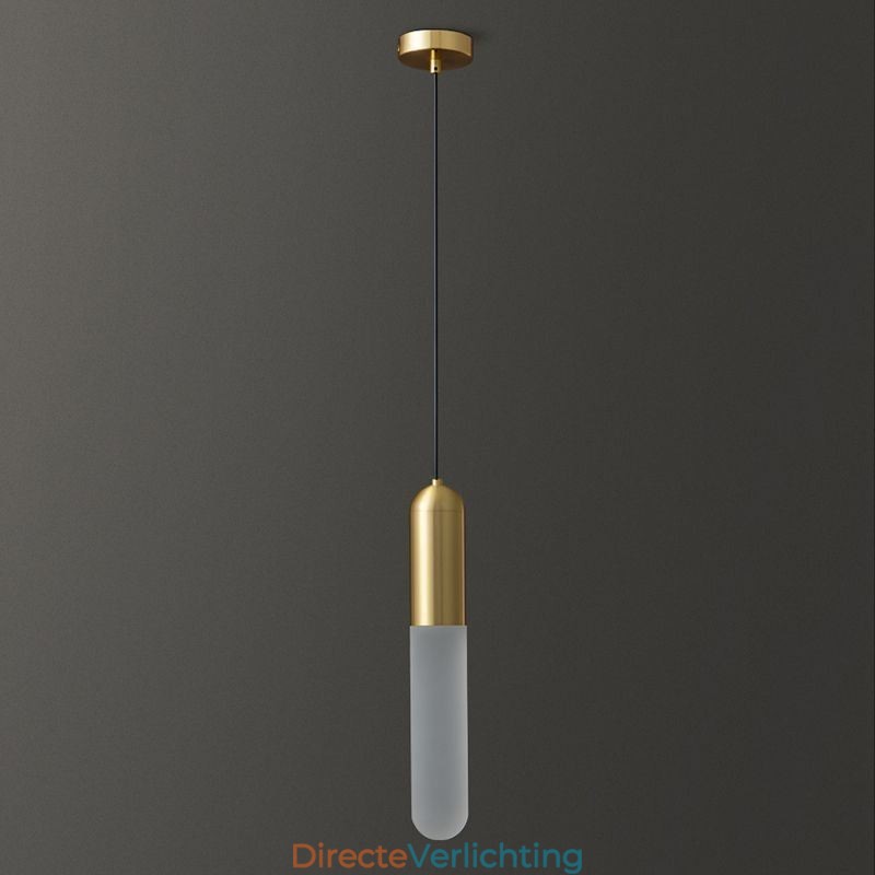 Moderne matte hanglamp geborstelde hanglamp