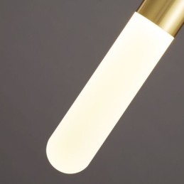Moderne matte hanglamp geborstelde hanglamp