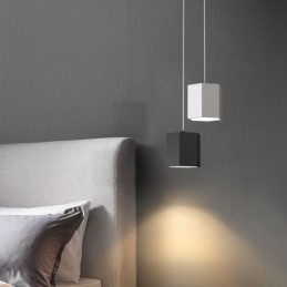 Moderne zeshoekige hanglamp, eenvoudige hanglamp