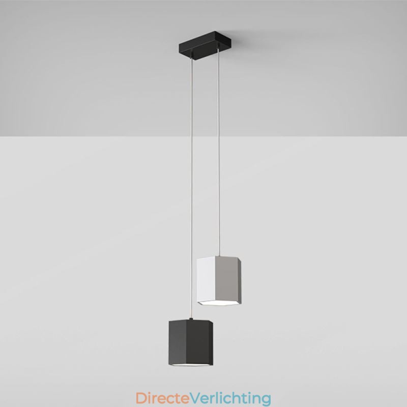 Moderne zeshoekige hanglamp, eenvoudige hanglamp