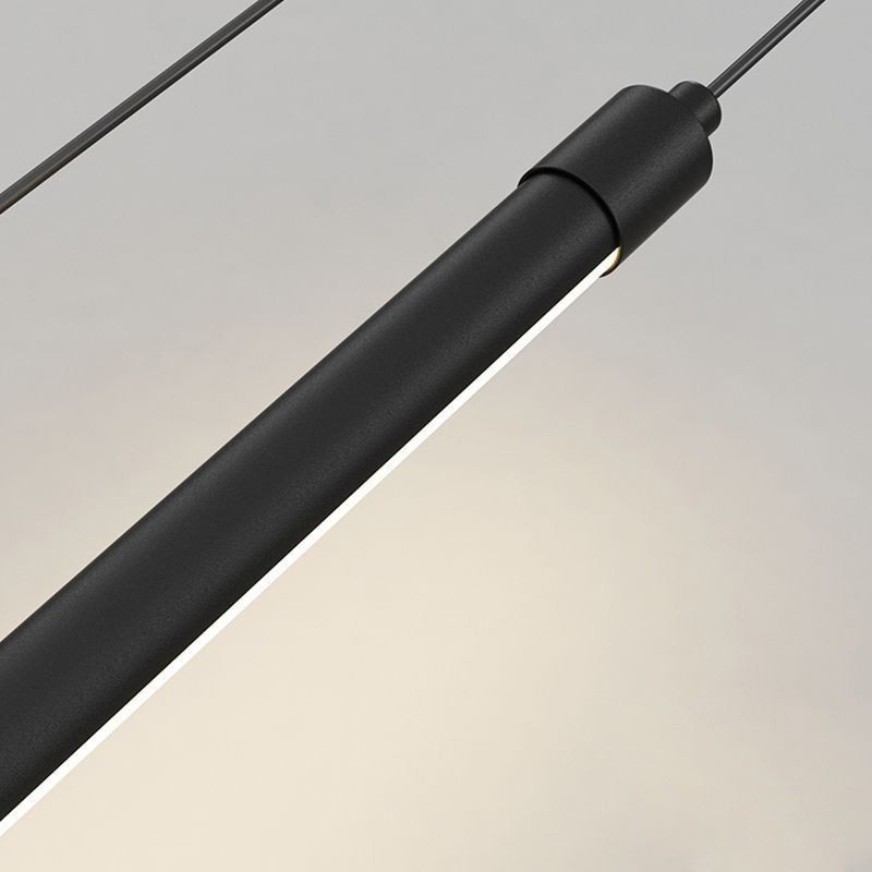 Hanglamp Nordic Lange Buis Hanglamp Eiland