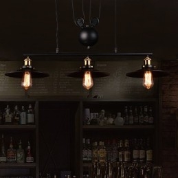 Moderne, eigentijdse mini-stijl metalen kroonluchter