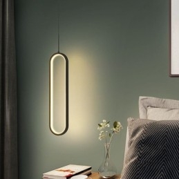 Moderne hanglamp Minimalistische ovale hanglamp