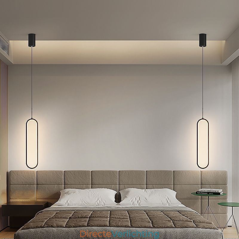 Moderne hanglamp Minimalistische ovale hanglamp