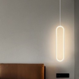 Moderne hanglamp Minimalistische ovale hanglamp