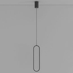 Moderne hanglamp Minimalistische ovale hanglamp
