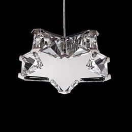 Kroonluchter 1 lichts eenvoudige moderne artistieke hanglamp
