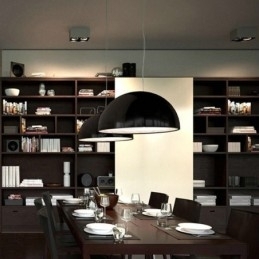 Halve cirkelvormige hanglampen Nordic minimalistische hanglamp Café