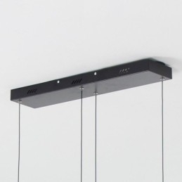 Moderne hanglamp acryl zwarte kroonluchter