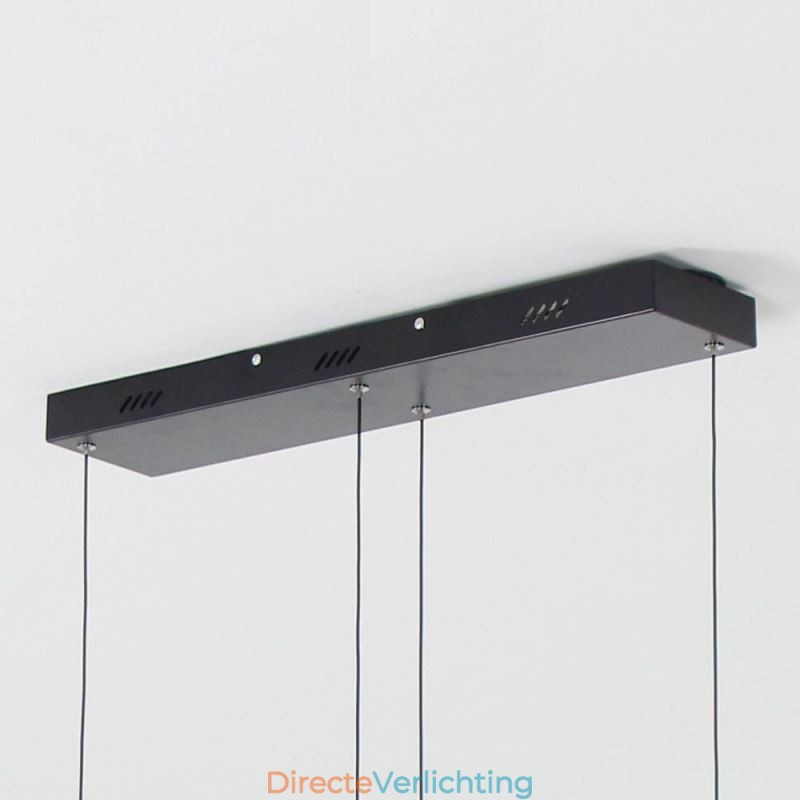 Moderne hanglamp acryl zwarte kroonluchter
