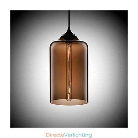 Flesontwerp Hanglamp 1 Licht Concise Iron Schilderij Flesontwerp Hanglamp 1 Licht Concise Iron Schilderij
