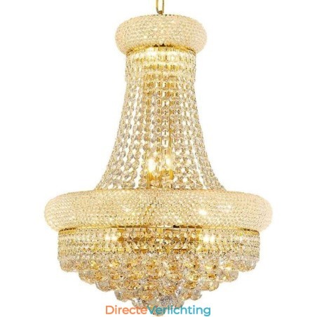 Kroonvormige kroonluchter Luxe kristallen hanglamp Kroonvormige kroonluchter Luxe kristallen hanglamp