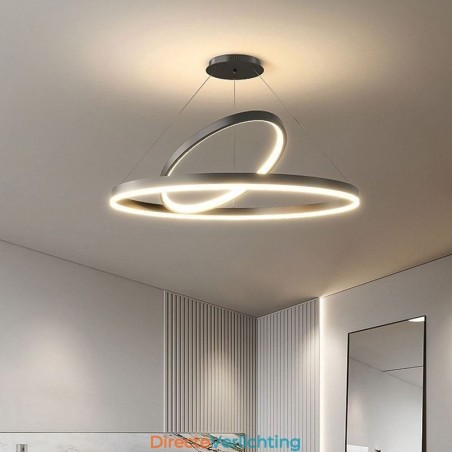 Moderne hanglamp cirkel ringen acryl hanglamp Moderne hanglamp cirkel ringen acryl hanglamp