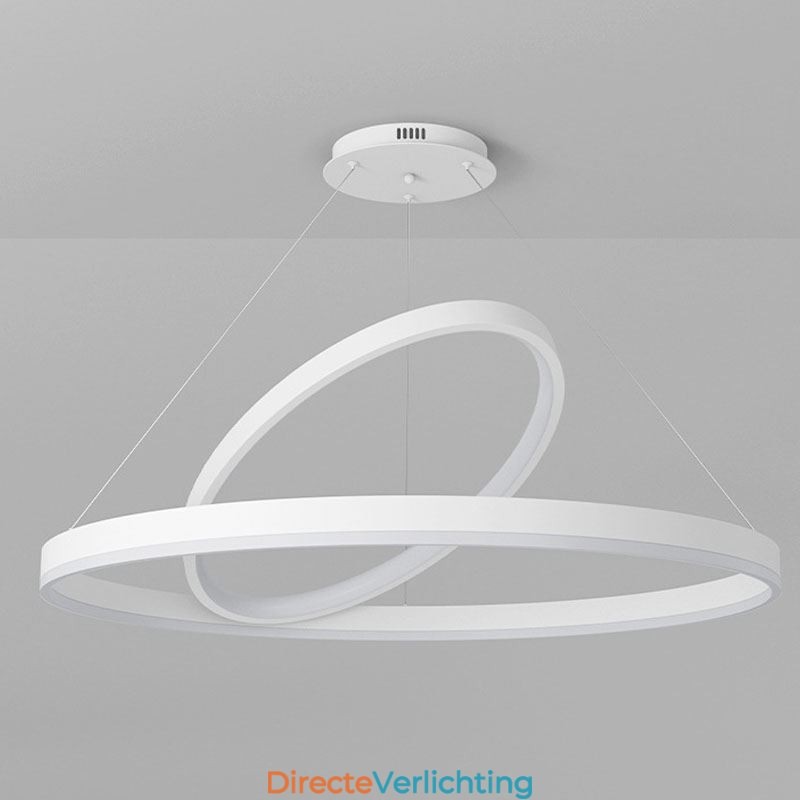 Moderne hanglamp cirkel ringen acryl hanglamp