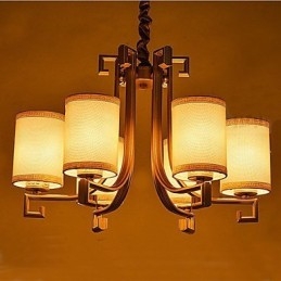 De Chinese Stijl Kroonluchter IJzer Koper Imitatie Lucht Lampen