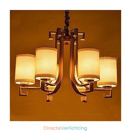 De Chinese Stijl Kroonluchter IJzer Koper Imitatie Lucht Lampen De Chinese Stijl Kroonluchter IJzer Koper Imitatie Lucht Lampen