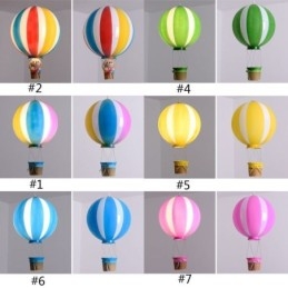 Kleurrijke heteluchtballon hanglamp acryl decoratielamp