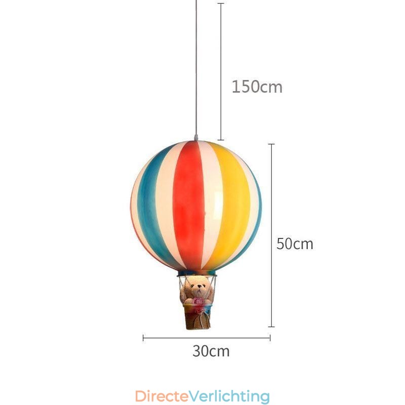 Kleurrijke heteluchtballon hanglamp acryl decoratielamp