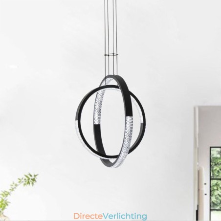 Moderne kroonluchter 2 ringen hanglamp eetkamer Moderne kroonluchter 2 ringen hanglamp eetkamer