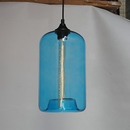 Flesontwerp Hanglamp 1 Licht Minimalistisch IJzeren Schilderij