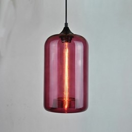 Flesontwerp Hanglamp 1 Licht Minimalistisch IJzeren Schilderij