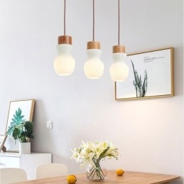 Japanse glazen hanglamp creatieve decoratie hanglamp
