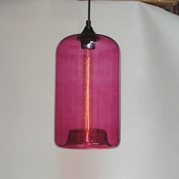 Flesontwerp Hanglamp 1 Licht Minimalistisch IJzeren Schilderij