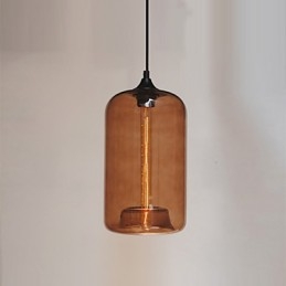 Flesontwerp Hanglamp 1 Licht Minimalistisch IJzeren Schilderij